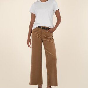 Kut from the Kloth Meg Corduroy High Rise Wide Leg Size 1212 / Camel